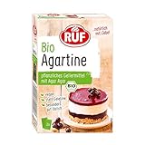 RUF Bio Agartine rein pflanzliches Geliermittel vegan statt Gelatine, 2 x 15g