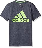 adidas Little Boys' Active Tee Shirt, Gry GRN, 6