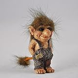 Prezents.com Troll-Skulptur, Troll mit Händen in Taschen, klein, originelles Geschenk, einzigartig, 9