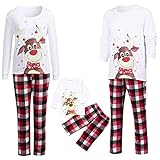 Weihnachts Schlafanzug Familie Outfit Kuschelig Damen Herren Kinder Weihnachts Pyjama Set Winter Blau Winterschlafanzug Weihnachtsschlafanzüge Kostüme Streifen Schlafshirt Homew