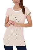 Alife and Kickin Damen ZoeAK T-Shirt, Peach, L