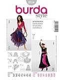 Burda 2514 Schnittmuster KostŸm Fasching Karneval Carmen & Zigeunerin (Damen, Gr, 36-48) Level 2