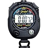 Sport-Stoppuhr, digital, mit Flüssigkristallen, tragbar, Chronograph, Timer, Stoppuhr,