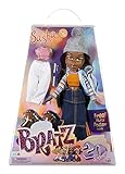 Bratz 20 Yearz Speciale Editie Originele Fashion pop Sasha - Holografische verpakking & poster - Verzamelbaar - 20 Yearz Motif, Fan Fave Heruitgave 2001 Replica - Incl 2 Outfits, Schoenen, tas &