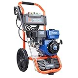 P1PE P3500PWA P1 Powerful, 2990 PSI, IC210 7HP 212cc 4-Takt, Benzinstrahl, 4 x Schnellspanndüsen, Hochdruckreiniger, Waschmitteltank, DIY & Werkzeuge, orang