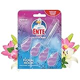 WC-Ente Active Clean, WC Duftspüler-Einhänger, WC Reiniger, Floral Moon, Limited Edition, 8er Pack (8 x 38,6 ml)