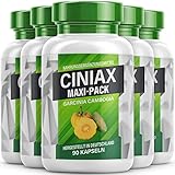 Ciniax MAXI PACK - Garcinia Cambogia Kapseln, für Frauen und Männer - 90 Kapseln pro Dose (5 Dosen)