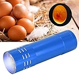 Profi Egg Candler, Ei Inkubator Tester, Brutmaschine, Schierlampe für Hühnereier für Überwachung von Ei-Inkubator Brutgerät Schlüpfhuhn (blau)