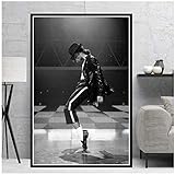 A&D Michael Jackson Rock Pop Musik Legend Star Poster Malerei Leinwand Wandkunst Bilder Für Wohnzimmer Dekoration-50x70 cm Kein R