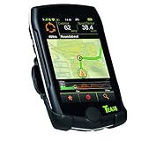TEASI pro - Fahrrad- & Wandernavigation Europa mit Bluetooth , schw