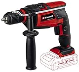 Einhell Akku-Schlagbohrmaschine TC-ID 18 Li-Solo Power X-Change (Li-Ion, 18 V, Bohr- und Schlagbohrfunktion, 13 mm max. Bohrleistung Beton, 13 mm Schnellspannbohrfutter, ohne Akku und Ladegerät)