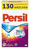 Persil Color Pulver, Colorwaschmittel, 360° Reinheit & Pflege, 1er Pack (1 x 130 Waschladungen)