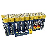 VARTA Industrial Batterie AA Mignon Alkaline Batterien LR6-40er Pack, Made in Germany, umweltschonende Verpackung