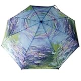 Taschenschirm Automatik Regenschirm Seerosen Claude Monet Rosemarie Schulz Regenschirme & Geschenk