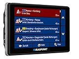 Blaupunkt TravelPilot 53² EU LMU - Navigationssystem mit 12,7 cm (5 Zoll) Display, Kartenmaterial Gesamteuropa, lebenslange Karten-Updates*, TMC Stauumfahrung