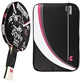 Butterfly Timo Boll SG99 Tischtennisschläger + Tischtennishülle Drive Case 2 | Tischtennisschlägerset | Tischtennis Profi S