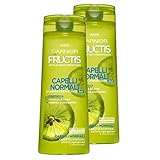 Garnier Fructis Shampoo Haar 2 in1 mit Vitamin B3 und B6, ohne Silikone und ohne Parabene, ohne Parabene, 2 pack of 250ml x 3