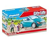 PLAYMOBIL City Life 70285 Papa und Kind mit Cabrio, Ab 4 J