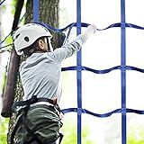 YMXBHN Klettergerüst Netz, Kinder-Seilleiternetze, 4,9ftx6,3ft Indoor- und Outdoor-Band-Kletternetz, für den Täglichen Freizeitsport für Erw