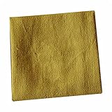 ZOYIEP Leinenservietten Stoffservietten 4-er Set, 40x40 cm 100% Leinen Servietten Stoff, Abwaschbare Servietten für Home Küche Tischdekoration (Gelb)