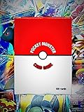 Ultra Rare Pokemon GX Booster Karte, 100 Stück, inkl. Box / Aufbewahrungsbox, Geschenkkarten für Kinder (100GX)