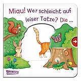 Miau! Wer schleicht auf leiser Tatze? Die ... Katze! - Großausgabe - ab 18 Monaten: Mein erster Reime-Bilder-Spaß mit Schieber ab 18 Monaten: Kleine T