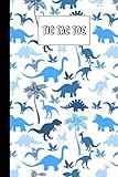 Tic Tac Toe: dinosaur era Tic Tac Toe, Games Fun Activities for Kids / Paper & Pencil Workbook for Games, Smart gifts for Family, 100 Pages, Size 6' x 9'