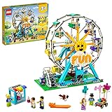 LEGO 31119 Creator Riesenrad Konstruktionsspielzeug, Freizeitpark, Spielzeug für Jungen und Mädchen ab 9 J