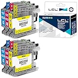 LCL Kompatibel Tintenpatrone LC-221 LC221 LC-223 LC223 XL LC223C LC223M LC223Y (2Cyan 2Magenta 2Gelb) Ersatz für Brother MFC-J4420DW J4620DW J4625DW J5320DW J5620DW J5625DW