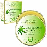 Mary Jane No.5 regenerierender Hanf Balsam mit 70% Hanfsamen Öl-Extrakt feuchtigkeitsspendend bei trockener Haut Neurodermitis straffende Hanfcreme Anti ageing mindert effektiv Falten (100ml)