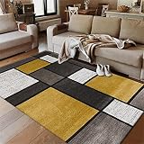 Teppich Esszimmer Teppich Für Terrasse Wohnzimmer, Schlafzimmer, Küche, Büro, modernes geometrisches Design, Fleck, einfach, bequem Teppich Auto Kinderzimmer 100X200