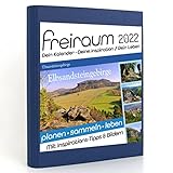 Freiraum-Kalender classic | Elbsandsteingebirge, Buchkalender 2022, Organizer (15 Monate) mit Inspirations-Tipps und Bildern, DIN A5