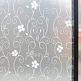Sichtschutz Glasaufkleber, Wärmedämmung und UV-Schutzfolie für Türen und Fenster, verwendet im Bad Home Office C 30x300