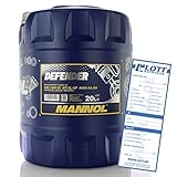 MANNOL Defender 10W-40 API SL/CF Motorenöl, 20 L