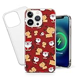 Weihnachten iPhone Hülle - Süßes Weihnachtsgeschenk - Urlaub Phone Case - Santa Claus Clear TPU Cover für iPhone 6/6s - Design 3