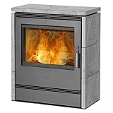 Kaminofen / Dauerbrandofen Fireplace Rönky Speckstein 9/10kW