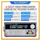 Vfd A-bf.Programmierbar 6 Ziffer DC Stabilisierte Stromversorgung 110-V/220-V Niedriges Ripple-Labor-Leistungs-Babor-Quellspannungsregler-Modul Für Laborgeräte, DIY. Werkzeug, Reparatur, elek