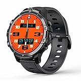 LVF Smart Watch WiFi GPS/A-GPS/GLONASS-Dual-Kamera 1,6-Zoll-Keramikrahmen-Uhr-Handy Ios Android 3G + 32G 4G-LTE