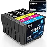 Timink 16 XL Kompatible Tintenpatronen für Epson 16XL für Epson WF-2510 WF-2010 WF-2520 WF-2530 WF-2540 WF-2630 WF-2650 WF-2660 (6 er-Pack