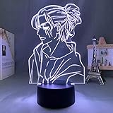 Anime Schlafzimmer Dekor Nachtlicht Kinder Geburtstagsgeschenk 3d Lampe FDJHG