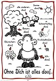 Sheepworld - Ohne Dich ist Alles Doof - Sheepworld Poster - Grösse 61x91,5