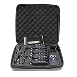 Lixada Funk Bissanzeiger Set Wireless Digital Angeln Alarm Angeln Empfänger Ton Alarm Kit Led Alarmanzeige mit Portable Case (4 Angeln Bissanzeiger + 1 Empfänger + 4 Swinger)