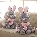 MKZHANG 50cm-100cm Nettes großes Kaninchen Plüschtiere Gefüllte Puppen Kaninchen Spielzeug mit Langen Ohren Stofftier für Mädchen Baby Geburtstag 80