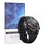 Becemuru Ticwatch Pro 4G/LTE Displayschutzfolie, Huafly 9H Full Coverage Screen Tempered Glass Protector für Ticwatch Pro 4G/LTE Smartwatch (3 Stück)