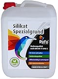 RyFo Colors Silikat Spezialgrund 5l (Größe wählbar) - Grundierung in Profiqualität, Silikat-Tiefengrund für innen und außen, Fixativ, gebrauchsfertig, diffusionsfähig, verdünnb