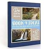 BOOK 4 IDEAS modern | Herbstimpressionen Plitvicer Seen, Notizbuch, Bullet Journal mit Kreativitätstechniken und Bildern, DIN A5