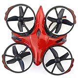 WANXJM Mini Drone Leicht zu Fliegende Drohne, Hubschrauber Quadcopter mit Auto Hovering, Headless-Modus, Fernbedienung, für Kinder und Anfänger,R