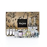 WAJOS Gin Tasting 1 | online Tasting mit Gin Probierset & Video | Gin Tasting zu hause | Gin Geschenk | Geschenke für Gin Liebhaber I Perfekte Geschenk