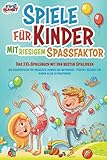 Spiele für Kinder mit riesigem Spaßfaktor: Das XXL-Spielebuch mit den besten Spielideen und Kinderspielen für draußen, drinnen und unterwegs - Perfekt geeignet für Kinder aller Altersstufen!