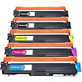 5X Toner Kompatibel Tonerkartusche als Ersatz für Brother TN241 TN245 für MFC-9332CD MFC-9332CDW MFC-9140CDN MFC-9142CDN HL-3140CW HL-3142CDW HL-3152CDW HL-3170CDW DCP-9015CDW DCP-9020CDW